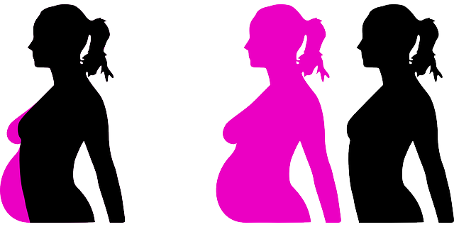 tělo při těhotenství